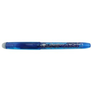 Rechizite Școlare - Pix ecada cu gel cu radiera disparel albastru 83502a 12 buc