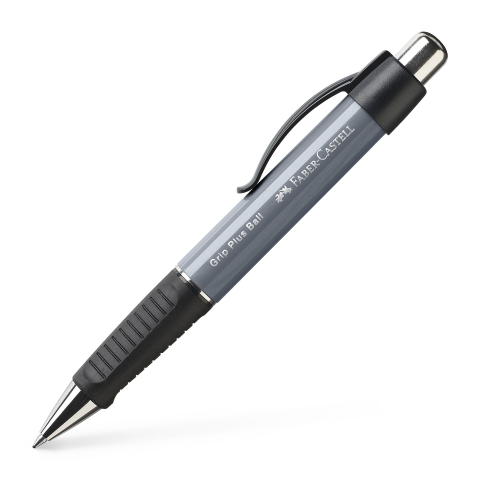 Birotică și Papetărie - Pix grip plus 1407 gri faber-castell