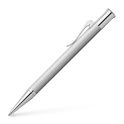 Pixuri pentru Copii si Scoala - Pix guilloche rhodium graf von faber-castell