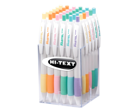 Birotică și Papetărie - Pix Hi-Text Grip Pastel 909