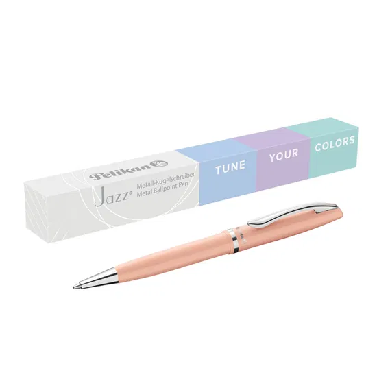 Birotică și Papetărie - Pix Jazz Pastel Piersica in cutie carton Pelikan
