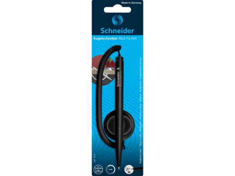 Rechizite Școlare - Pix Klick-fix Schneider negru