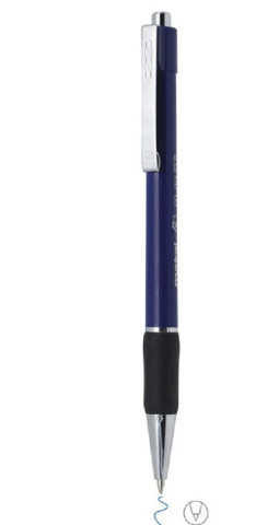 Birotică și Papetărie - Pix metal clip 07mm Flexoffice Fo-015