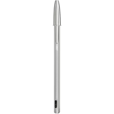 Pix metalic cu mecanism negru + 2 rezerve bic [1]
