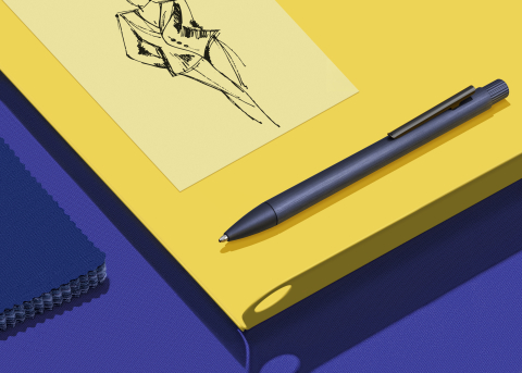 Pix neo slim aluminium albastru faber-castell [2]