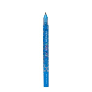 Rechizite Școlare - Pix pensan gel jely neon albastru 2801a