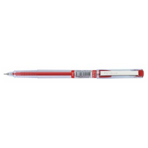 Rechizite Școlare - Pix pensan gel myking rosu clema metalica 6405r 12 buc