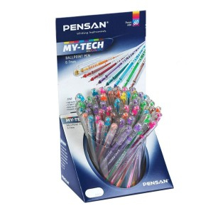 Rechizite Școlare - Pix pensan my tech color 2240/60 60 buc