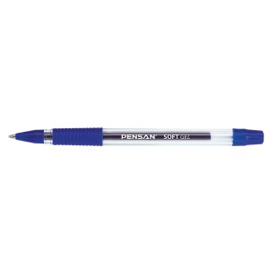Rechizite Școlare - Pix pensan soft gel fine 0.5mm albastru 2420a 12 buc