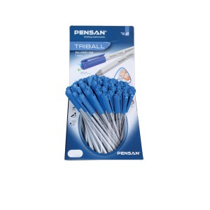 Rechizite Școlare - Pix pensan triball albastru 1003a 60 buc