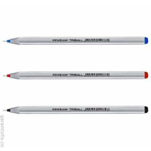 Rechizite Școlare - Pix pensan triball asortat a, n, r,v 1003/61 60 buc