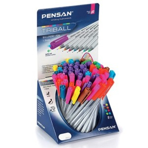 Rechizite Școlare - Pix pensan triball color 1003/60 60 buc