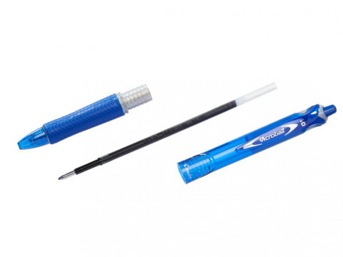 Birotică și Papetărie - Pix Pilot Acroball medium 1.0mm albastru
