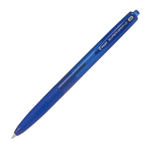 Birotică și Papetărie - Pix Pilot Supergrip cu mecanism albastru