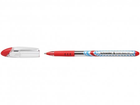 Pixuri cu gel și tehnologia Viscoglide - Schneider - Pix Slider M, Rosu - Micostore.ro