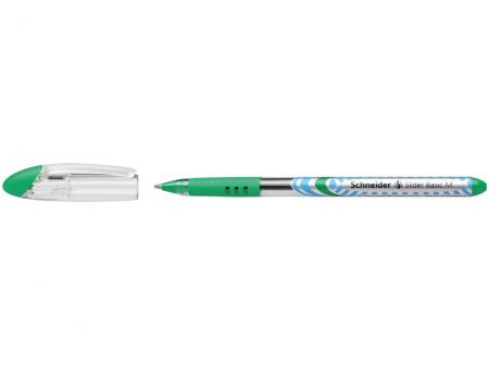 Pixuri cu gel și tehnologia Viscoglide - Schneider - Pix Slider M, Verde - Micostore.ro