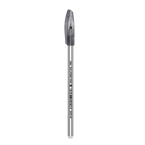 Birotică și Papetărie - Pix unica folosinta 0.6mm stripes negru q560 deli