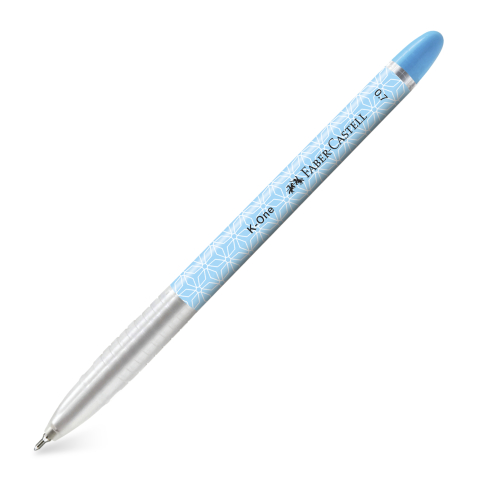 Birotică și Papetărie - Pix unica folosinta 0.7mm albastru k1 faber-castell