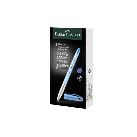 Pix unica folosinta 0.7mm albastru k1 faber-castell [2]