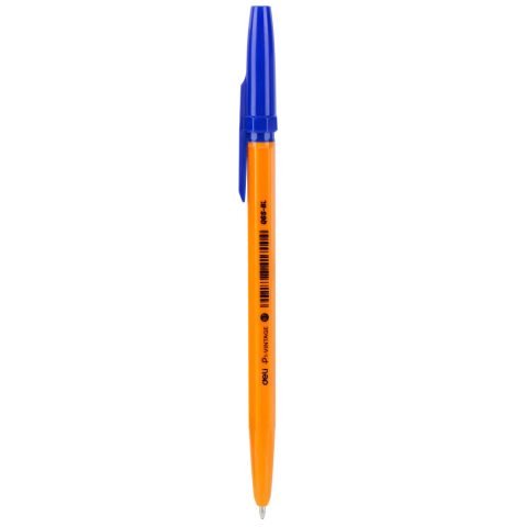 Birotică și Papetărie - Pix unica folosinta 0.7mm orange albastru deli
