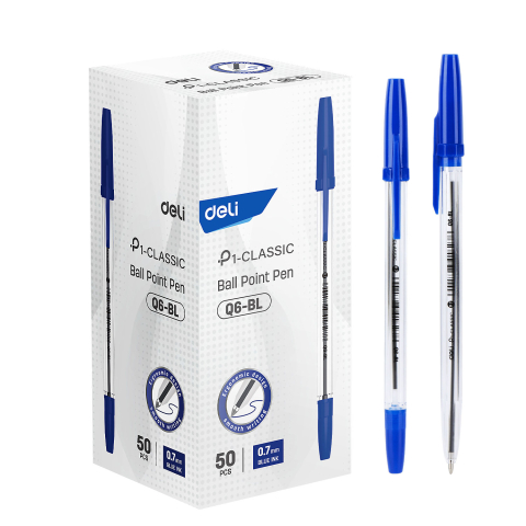 Pix unica folosinta 0.7mm transparent albastru deli [1]