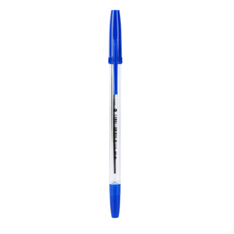 Birotică și Papetărie - Pix unica folosinta 0.7mm transparent albastru deli
