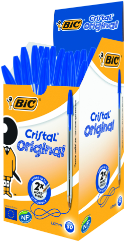 Pix unica folosinta albastru cristal medium bic [2]