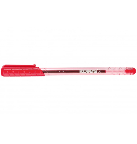 Birotică și Papetărie - Pix unica folosinta k1 0.7mm rosu kores