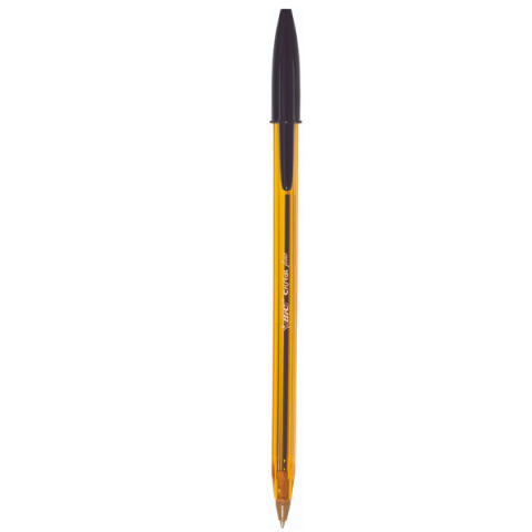Birotică și Papetărie - Pix unica folosinta negru cristal fine bic
