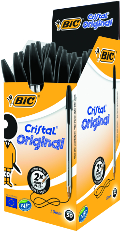 Pix unica folosinta negru cristal medium bic [2]