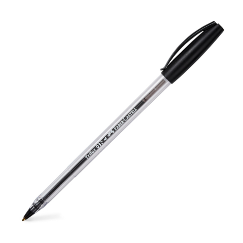 Birotică și Papetărie - Pix unica folosinta negru trilux 032m faber-castell