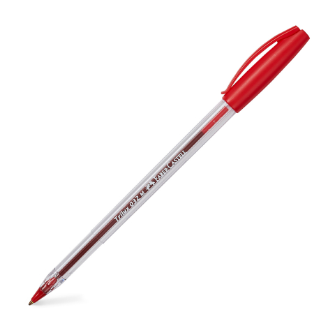 Birotică și Papetărie - Pix unica folosinta rosu trilux 032m faber-castell