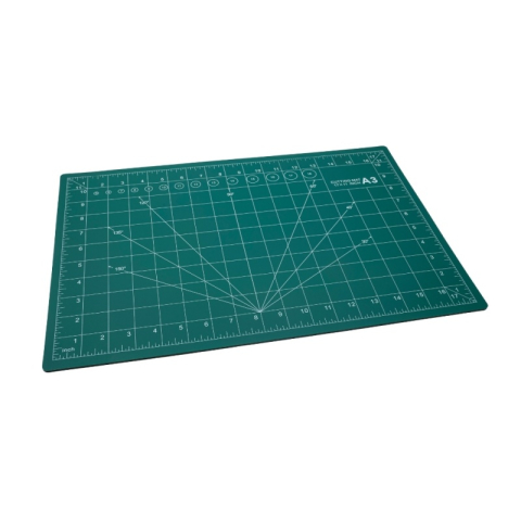 Art & Craft si Artizanat - Placa de taiere hobby/craft CNX E194GN3-A3, A3, 45x30cm, fata/verso, verde