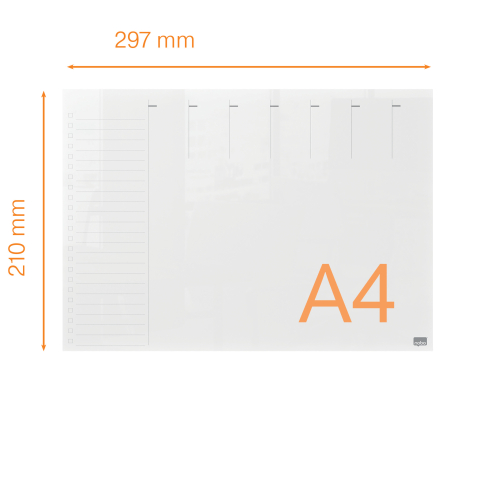Planner saptamanal acrylic a4 nobo [2]