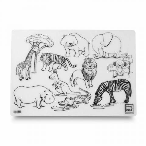 Desene de Colorat, Fise de Colorat si Planse - Animale Salbatice [1]