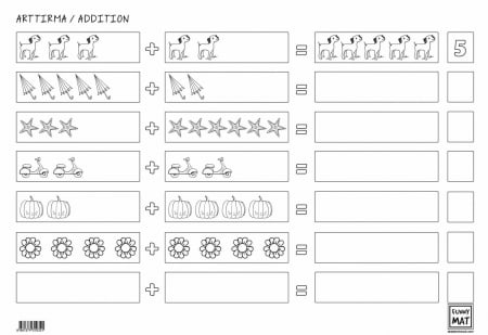 Desene de Colorat, Fise de Colorat si Planse - Adunare Matematica [1]