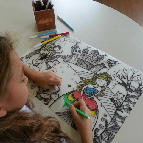 Desene de Colorat, Fise de Colorat si Planse - Printi si Printese [2]