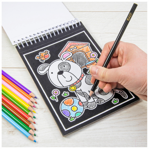 Planse din catifea pentru colorat - Animalute [1]