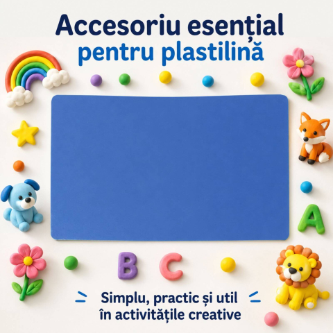 Plansa pentru modelat plastilina, A4, Planseta modelaj [4]