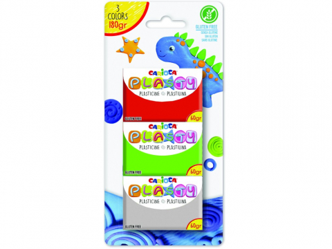 Plastilină Carioca Plasty 3/set [1]