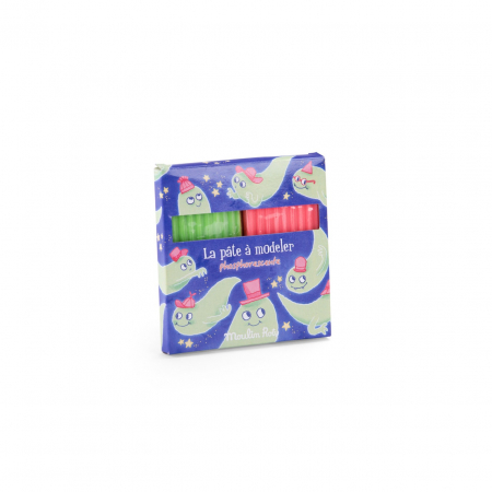Art & Craft si Artizanat - Plastilina fluorescenta, Moulin Roty, varsta 1 - 3, 3 - 6 ani, Baiat, Fata