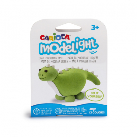 Art & Craft si Artizanat - Pasta modelatoare Carioca Modelight DiY - dragon