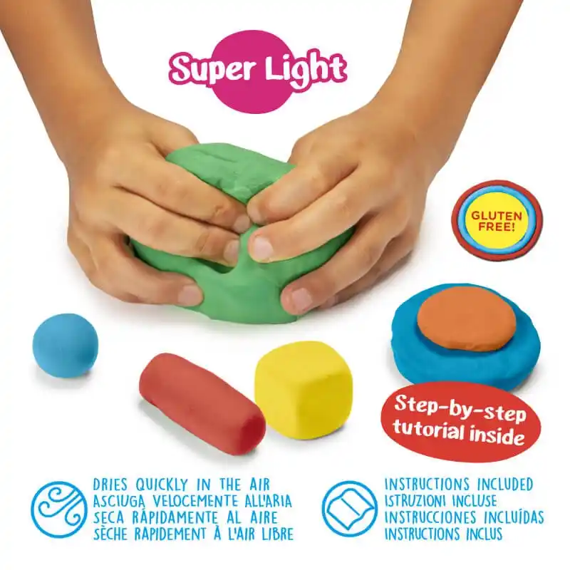 Plastilina moale Carioca Modelight PlayBox DiY - ocean crab. [2]