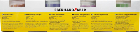 Plastilina modelaj 4culori speciale x 140g eberhard faber [1]