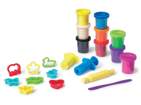 Plastilină Pat'Dough 9 culori + 12 accesorii [2]
