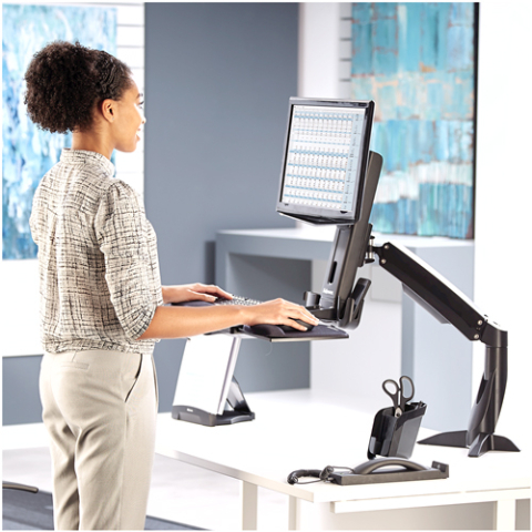 Platforma sit stand easy glide fellowes [3]
