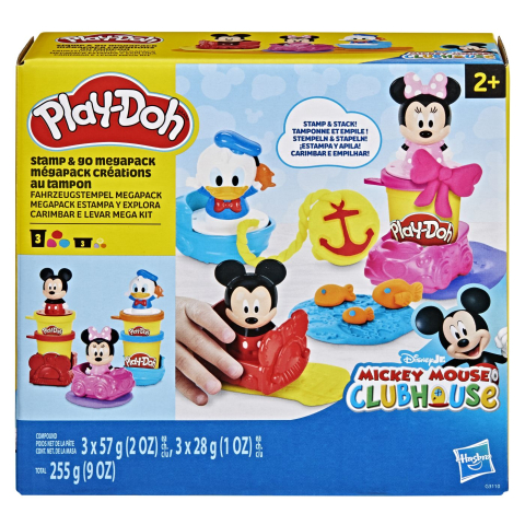 Ștampile, Tușiere, Embosare - Play doh disney jr clubul lui mickey mouse set stampileaza si pleaca megapack copii 2 ani - 7 ani