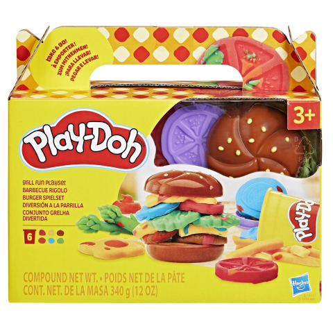 Jucării și Jocuri pentru copii - Play doh set de gatit burger copii varsta 3 ani - 8 ani