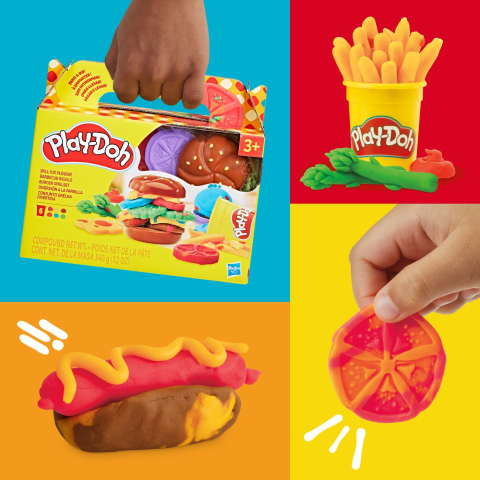 Play doh set de gatit burger copii varsta 3 ani - 8 ani [3]