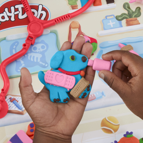 Play doh set de joaca ingrijire veterinara copii varsta 3 ani - 8 ani [6]